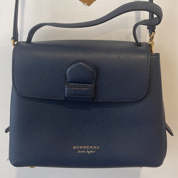 Burberry Navy Envelope Crossbody Bag - Picture 2 of 10